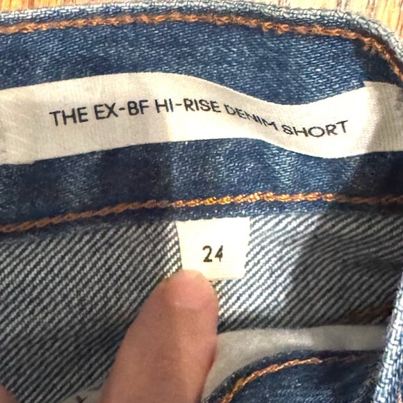 Aritzia Denim Forum The Ex-boyfriend Hi-rise Denim Short - Picture 5 of 6